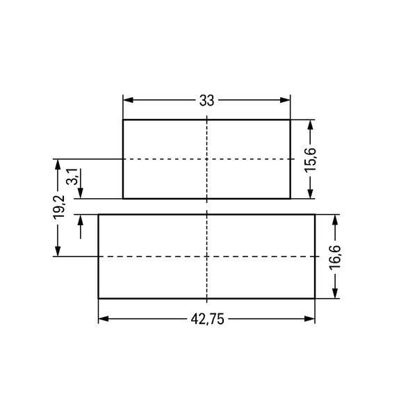 Strain relief housing 7-pole with locking clip white image 6