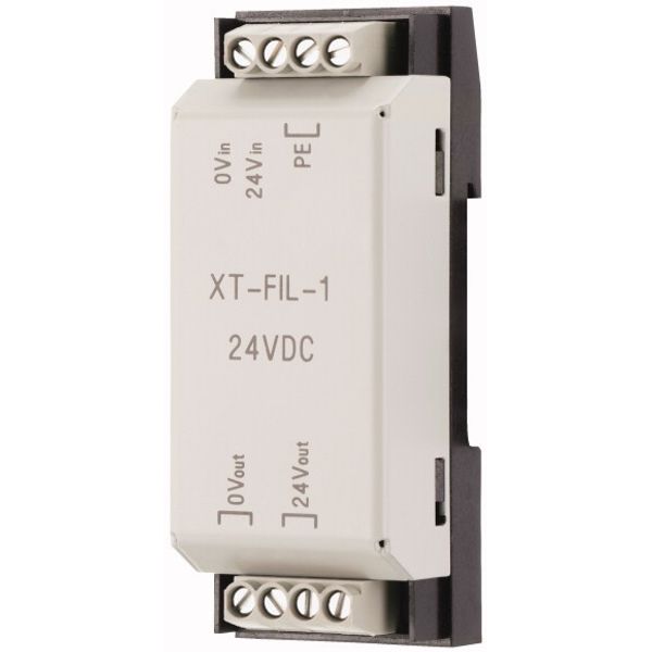 Interference filter for the external supply of the 24VDC XC100/200 image 3