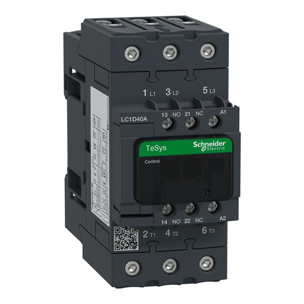 TeSys Deca contactor - 3P(3 NO) - AC-3/AC-3e - = 440 V 40 A - 440 V AC 50/60 Hz coil image 5