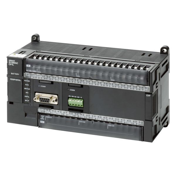 PLC, 24 VDC supply, 36 x 24 VDC inputs, 24 x relay outputs 2 A, 10K st image 2