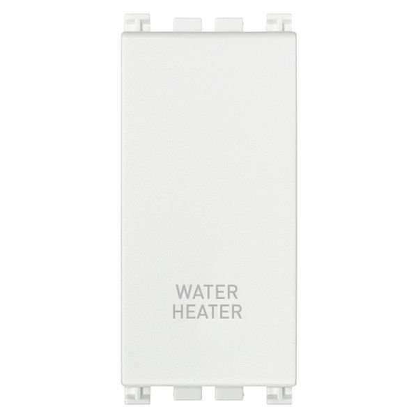 2P20AX 1-way switch WATER/HEATER2M white image 1