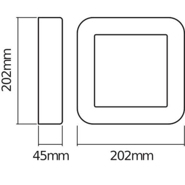 ENDURA® STYLE SQUARE 13.5W Dark Gray image 9