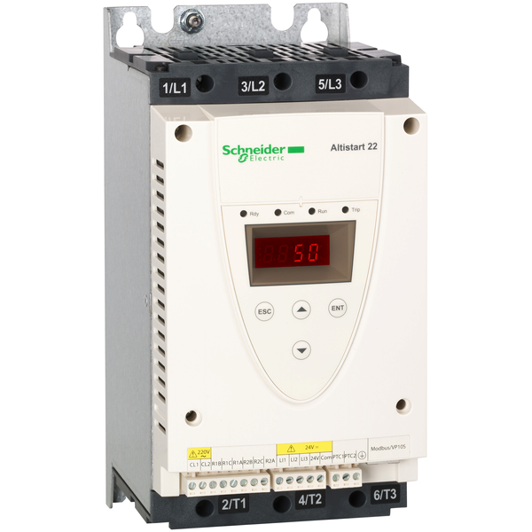 soft starter-ATS22-control 220V-power 230V(4kW)/400...440V(7.5kW) image 4