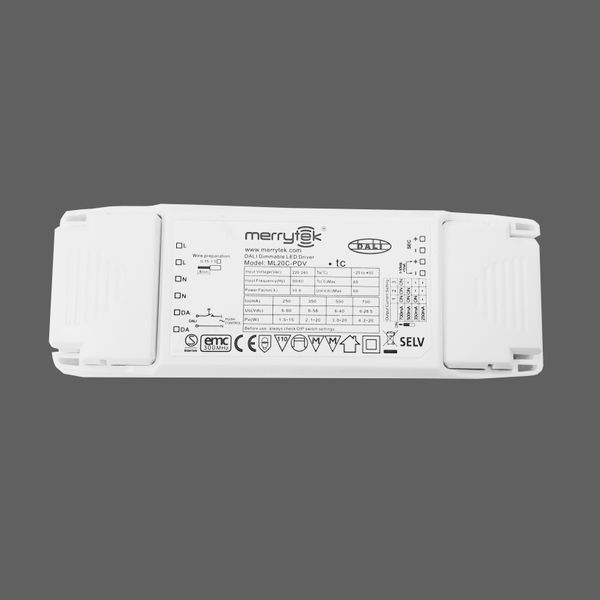 Driver for Segon Basic 20W, Dali dimmable, flicker-free image 1