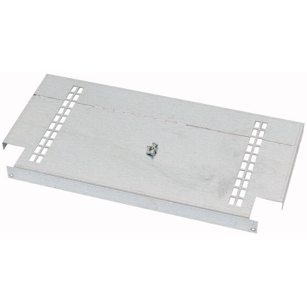 Partition, circuit breaker connection-/busbar top area, form 2b, WxD=600x400mm image 1