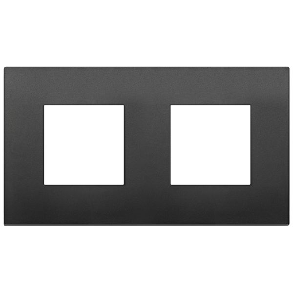 Plate 4M (2+2x71) technopolymer black image 1