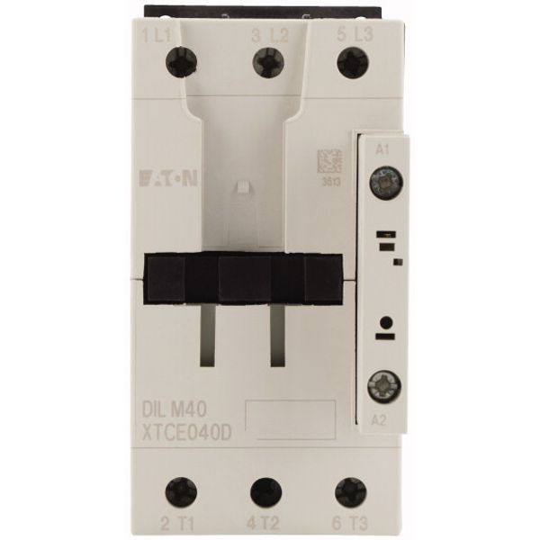 Contactor, 3 pole, 380 V 400 V 18.5 kW, 220 V 50 Hz, 240 V 60 Hz, AC operation, Screw terminals image 2