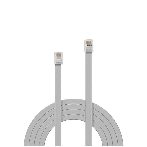 15m RJ12 Cable 6P6C RJ12 Male to Male image 2