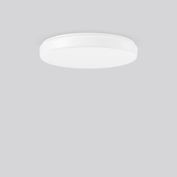 Flat Polymero Kreis Slim, 32 W, 3350 lm, 830, white, DALI Ceiling and  image 1