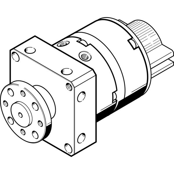 DSM-10-240-P-A-FF-FW Rotary actuator image 1