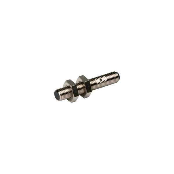 Proximity switch, E57 Global Series, 1 N/O, 3-wire, 10 - 30 V DC, M8 x 1 mm, Sn= 3 mm, Flush, NPN, Stainless steel, Plug-in connection M12 x 1 image 4