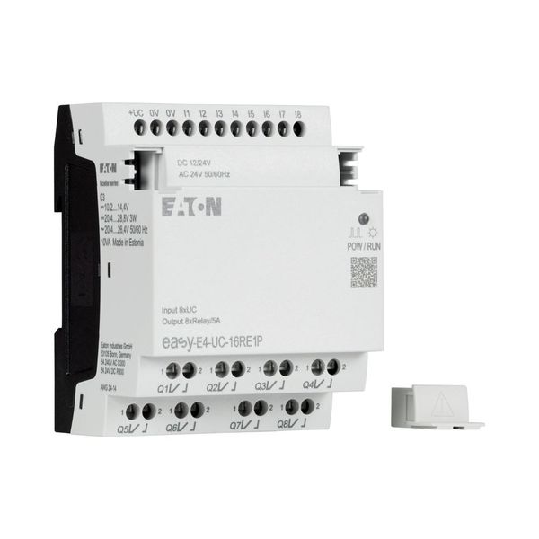 I/O expansion, For use with easyE4, 12/24 V DC, 24 V AC, Inputs/Outputs expansion (number) digital: 8, Push-In image 10