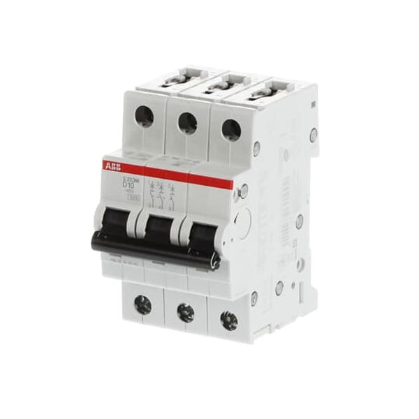 S203M-C10 Miniature Circuit Breaker - 3P - C - 10 A image 3