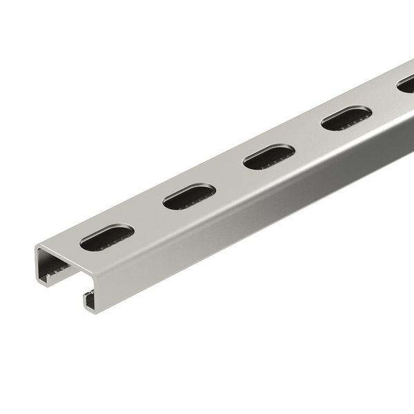 MS4121P3000A4 Profile rail perforated, slot 22mm 3000x41x21 image 1