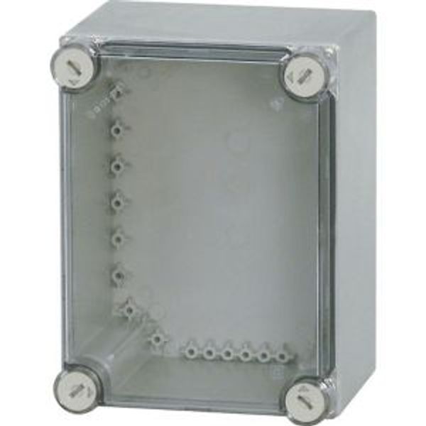 Insulated enclosure, smooth sides, HxWxD=250x187.5x150mm image 2