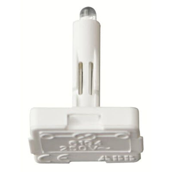 6192 BL Indicator/locator LED lamp 230Vac - Soft White Switch/push button White LED 110...230 V White - Zenit image 1