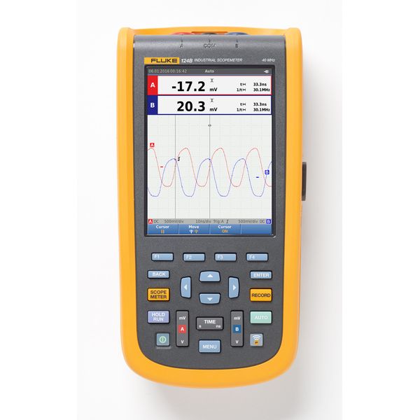 FLUKE-124B/EU Industrial ScopeMeter 40MHZ, EU image 1