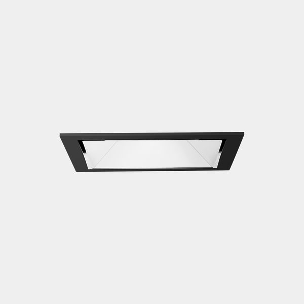 Downlight Sia Adjustable 170 Square Trim 25W LED warm-white 3000K CRI 80 18.4º 1-10V/PUSH/DALI Black IP23 1942lm image 1