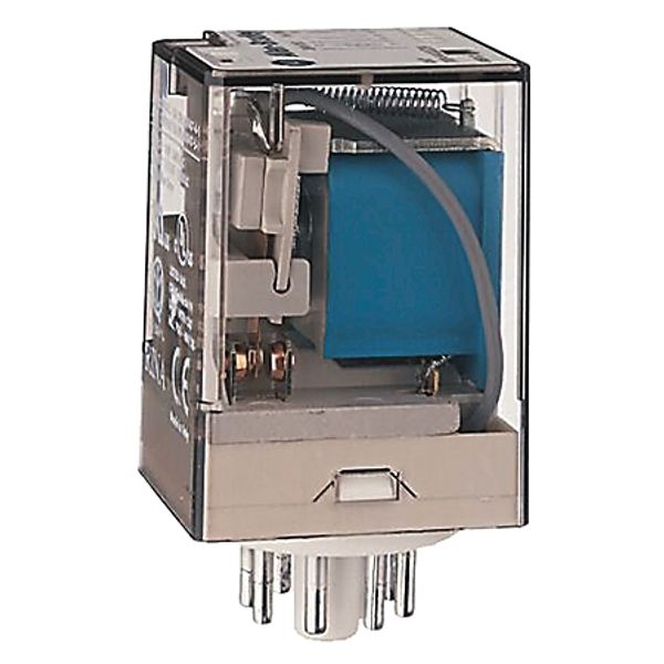 Relay, Ice Cube, 11-Pin, 3PDT, 10A, 120VAC Coil image 1