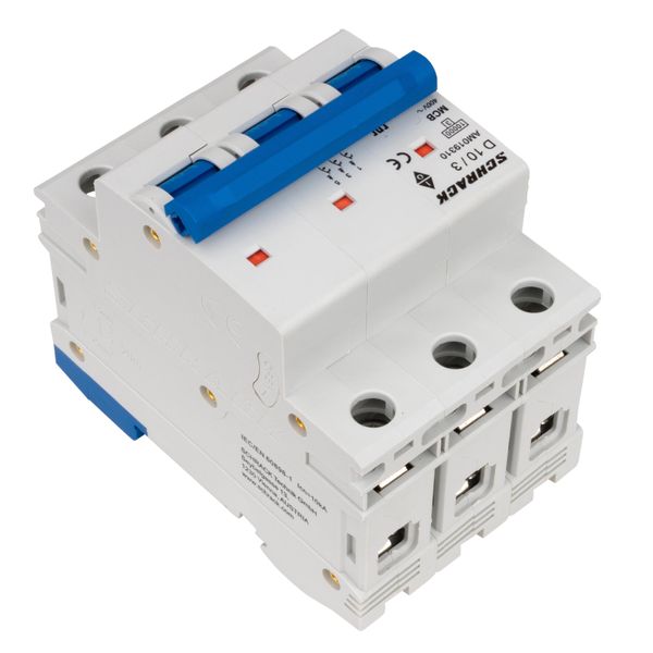 Miniature Circuit Breaker (MCB) AMPARO 10kA, D 10A, 3-pole image 6