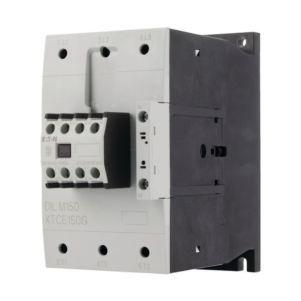 Contactor, 380 V 400 V 75 kW, 2 N/O, 2 NC, RAC 440: 380 - 440 V 50/60 Hz, AC operation, Screw terminals image 15