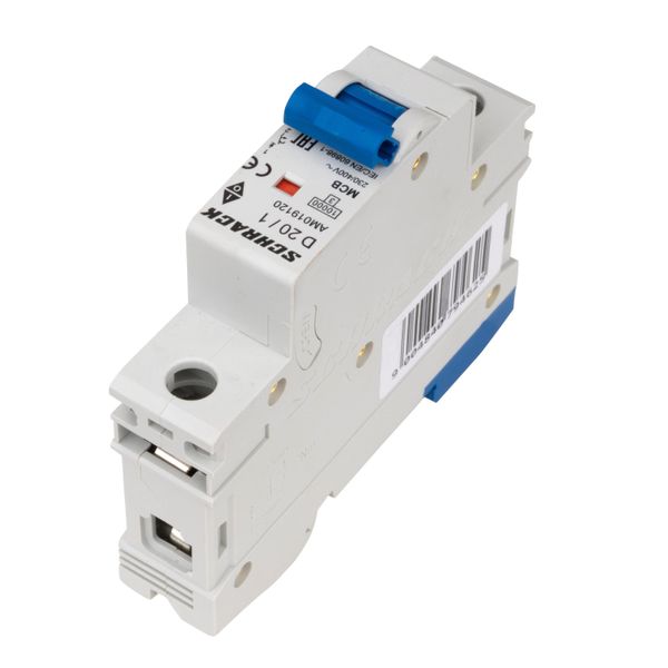 Miniature Circuit Breaker (MCB) AMPARO 10kA, D 20A, 1-pole image 4