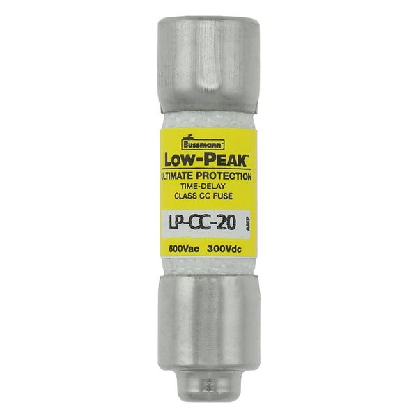 Fuse-link, LV, 20 A, AC 600 V, 10 x 38 mm, CC, UL, time-delay, rejection-type image 1