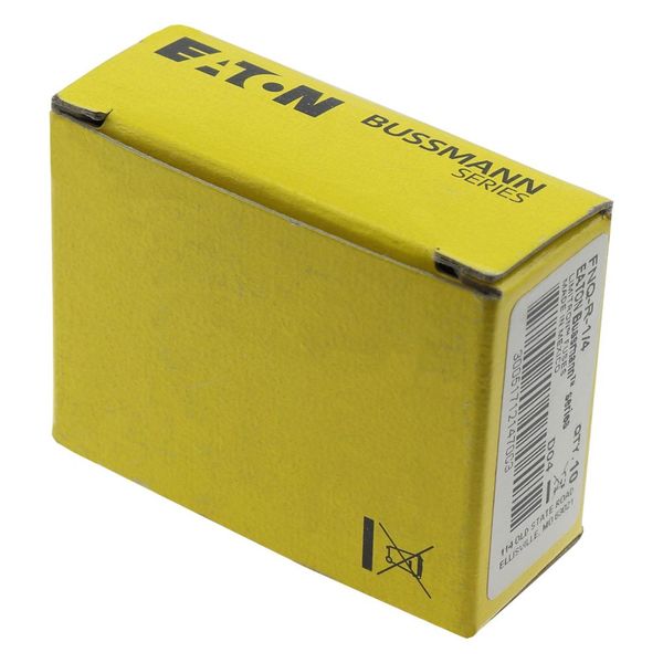 Fuse-link, LV, 0.25 A, AC 600 V, 10 x 38 mm, 13⁄32 x 1-1⁄2 inch, CC, UL, time-delay, rejection-type image 5