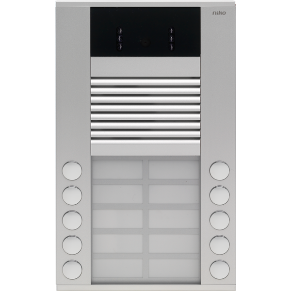 Surface-mounting external unit 20 mm with 10 bells in two rows and col image 2