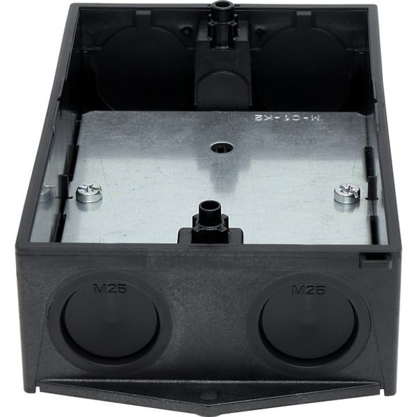 Insulated enclosure, HxWxD=160x100x100mm, +mounting plate image 9