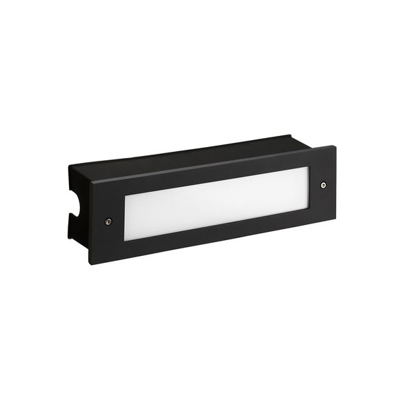 Recessed wall lighting IP66 Micenas LED Pro LED 8.7W 3000K Black 731lm image 1