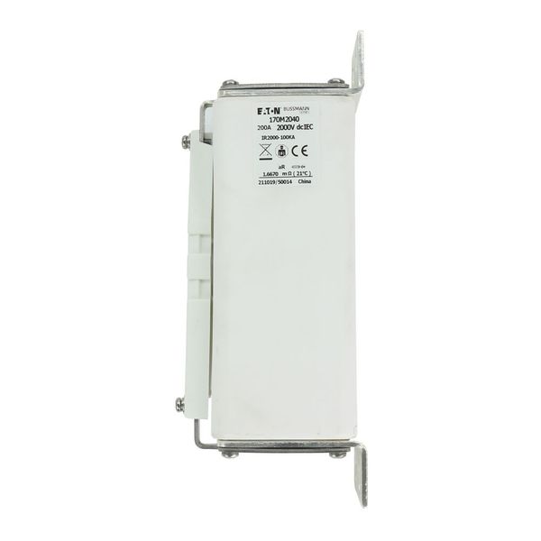 Fuse-link, high speed, 200 A, DC 2000 V, 65 x 89 x 213 mm, aR, IEC, with indicator image 11