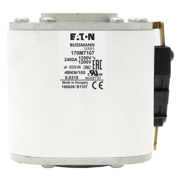 Fuse-link, high speed, 1000 A, AC 1600 V, size 4, 120 x 100 x 132 mm, aR, IEC, single indicator image 6