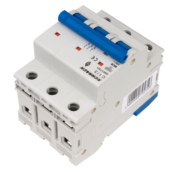 Miniature Circuit Breaker (MCB) AMPARO 10kA, C 1A, 3-pole image 5