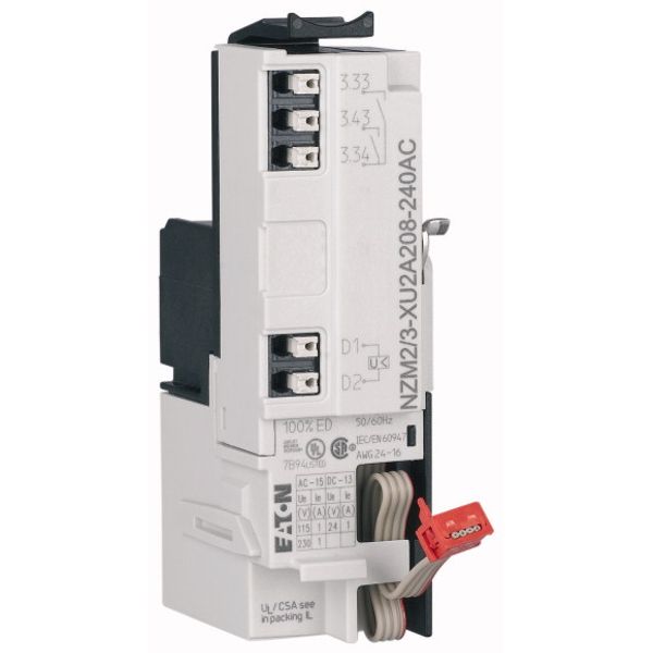 Undervoltage release for NZM2/3, configurable relays, 2NO, 110-130AC,  image 2