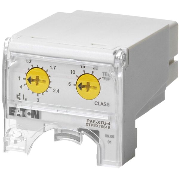 Trip block, 1 - 4 A, Motor protection, Connection to SmartWire-DT: no, For use with: PKE12 basic device, PKE32 basic device image 1