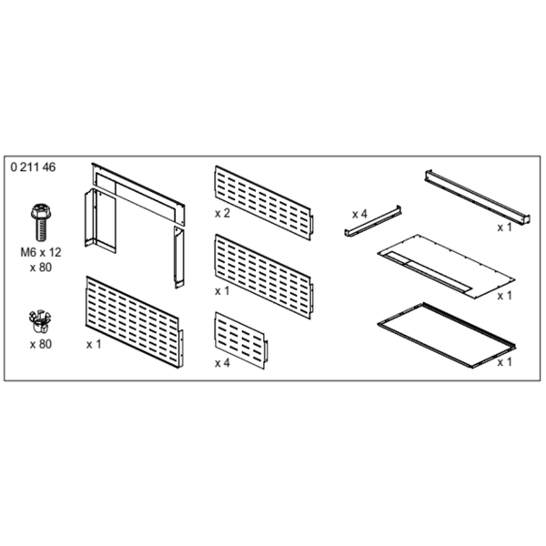 DMX³ 6300 compartment kit - for form 4b image 1