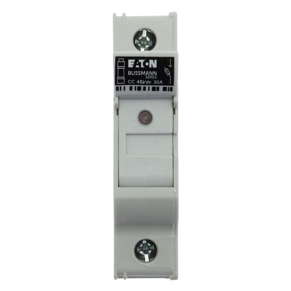 Eaton Bussmann series CHCC modular fuse holder, 48 Vdc, 30A, Single-pole, 48U image 23