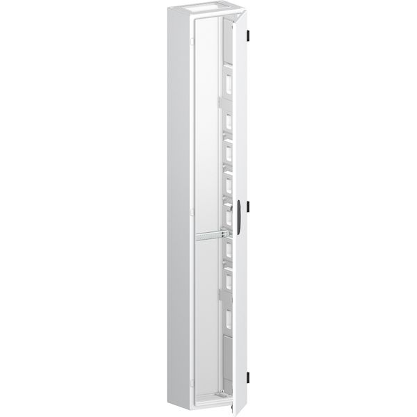TH112S Floor-standing cabinet, Field Width: 1, Number of Rows: 12, 1850 mm x 300 mm x 225 mm, Isolated, IP44 image 1