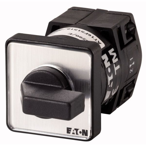 ON-OFF switches, TM, 10 A, flush mounting, 1 contact unit(s), Contacts: 1, 90 °, maintained, With 0 (Off) position, 0-1, Design number 8290 image 1