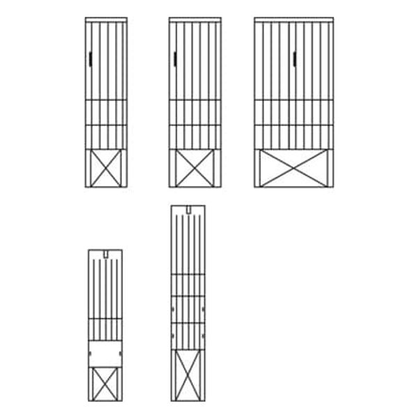 EH4CAECI EH4 Column cabinet DIN0 1600x495x224mm image 5