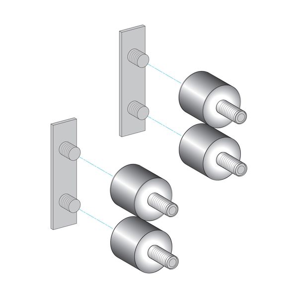 ONDERDEEL-KIT ANTI-VIBRATION 8 DAMPERS image 1