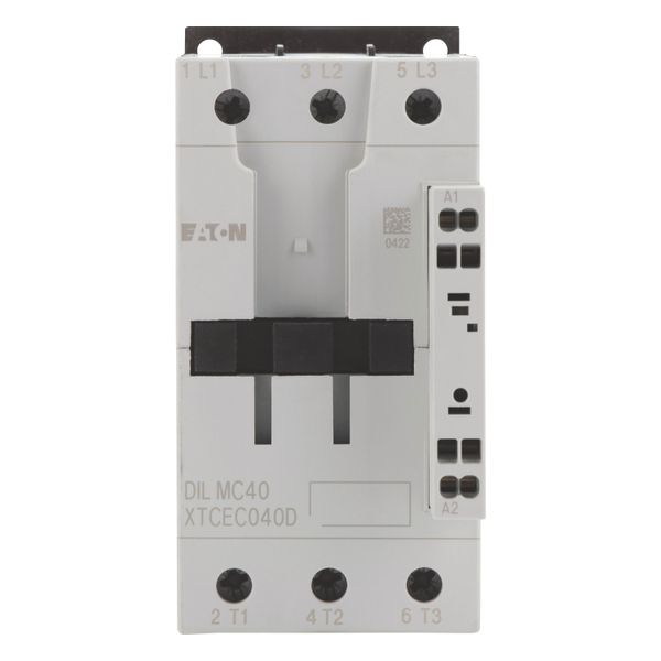Contactor, 3 pole, 380 V 400 V 18.5 kW, 230 V 50 Hz, 240 V 60 Hz, AC operation, Spring-loaded terminals image 10