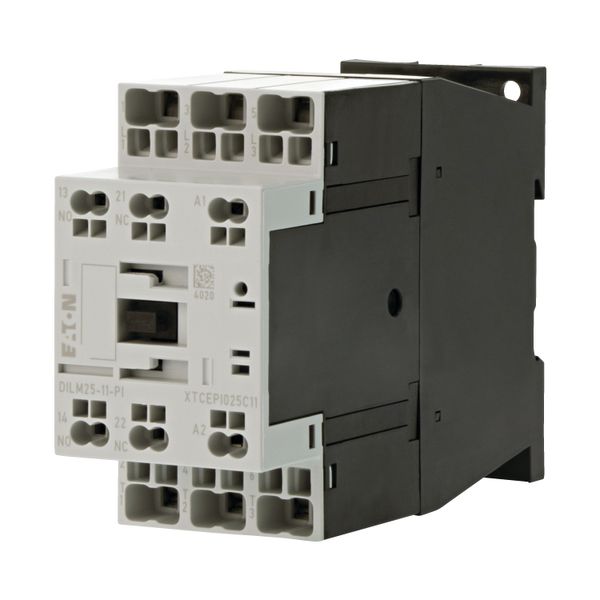 Contactor, 3 pole, 380 V 400 V 11 kW, 1 N/O, 1 NC, 220 V 50/60 Hz, AC operation, Push in terminals image 17
