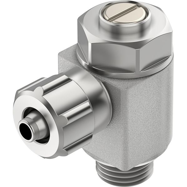 GRLZ-1/8-PK-4-B One-way flow control valve image 1