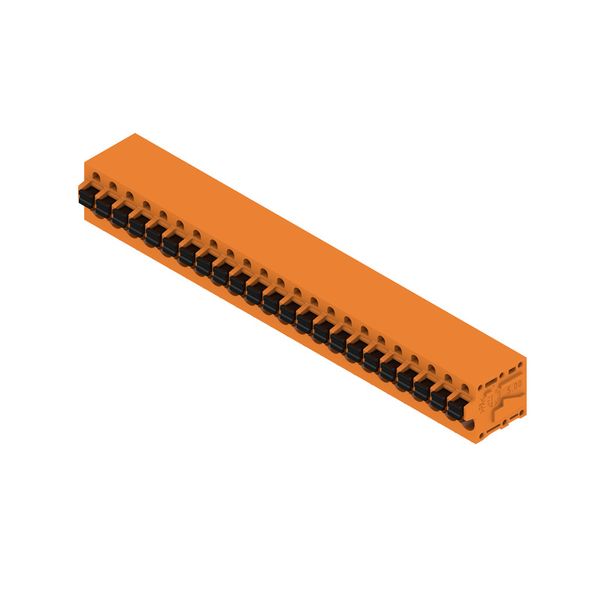 PCB terminal, 5.00 mm, Number of poles: 23, Conductor outlet direction image 2