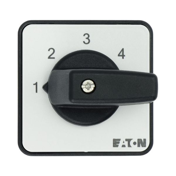 Step switches, T0, 20 A, centre mounting, 5 contact unit(s), Contacts: 10, 45 °, maintained, Without 0 (Off) position, 1-5, Design number 15139 image 13