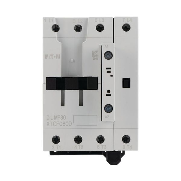 Contactor, 4 pole, 80 A, 110 V 50 Hz, 120 V 60 Hz, AC operation image 7