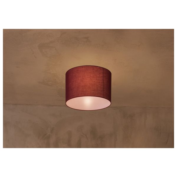 FENDA E27 ceiling light, black, without shade image 2