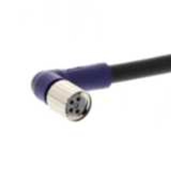 Sensor cable, M8 right-angle socket (female), 4-poles, PVC standard ca image 2